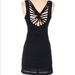 Free People Black Bodycon Dress